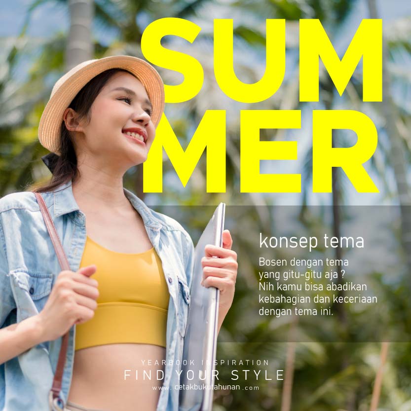 Buku Tahunan TEMA SUMMER #Tanda Hijau
