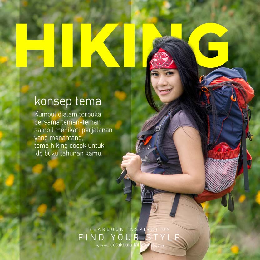 buku tahunan hiking