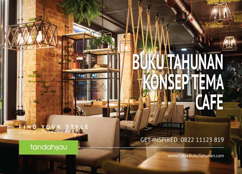 Buku Tahunan Tema Cafe