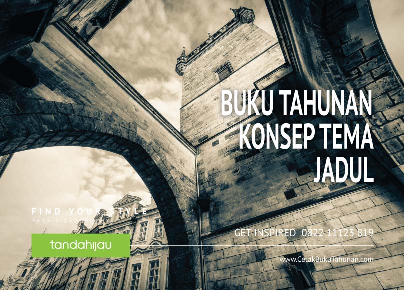 Buku Tahunan Tema Jadul