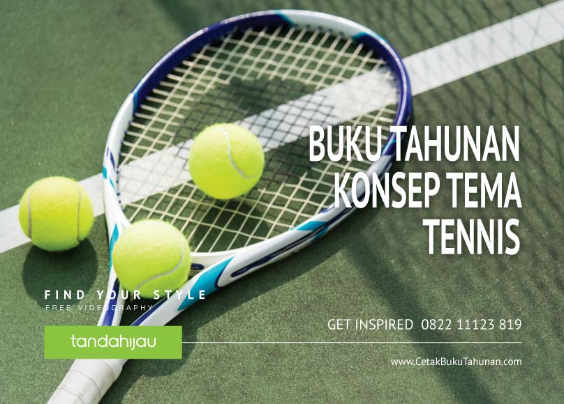 Buku Tahunan Tema Tennis