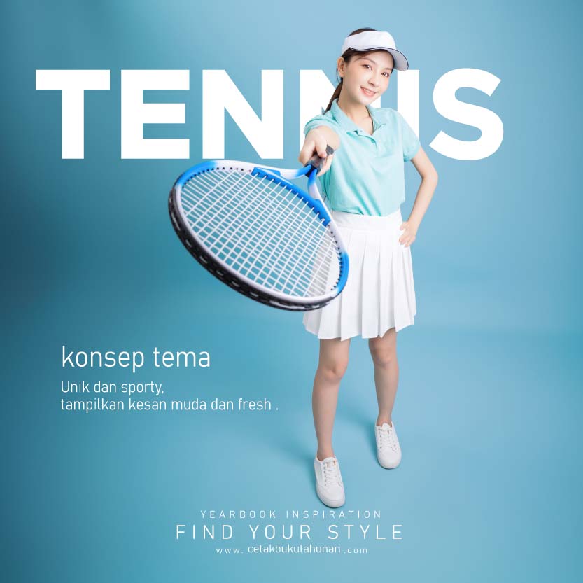 buku tahunan tennis