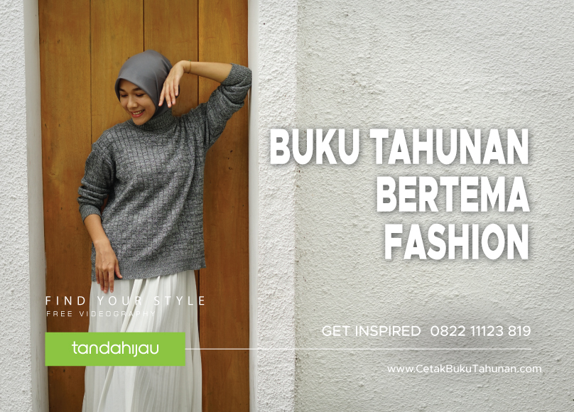 Buku Tahunan Bertema Fashion
