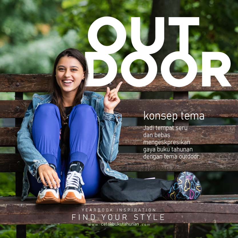 buku tahunan outdoor