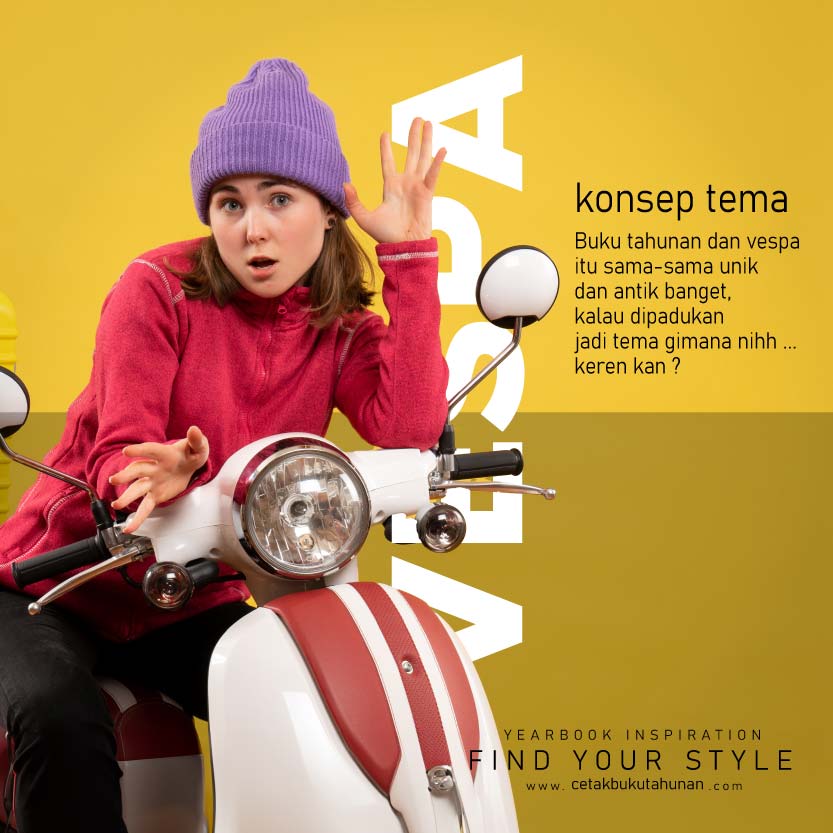 buku tahunan vespa