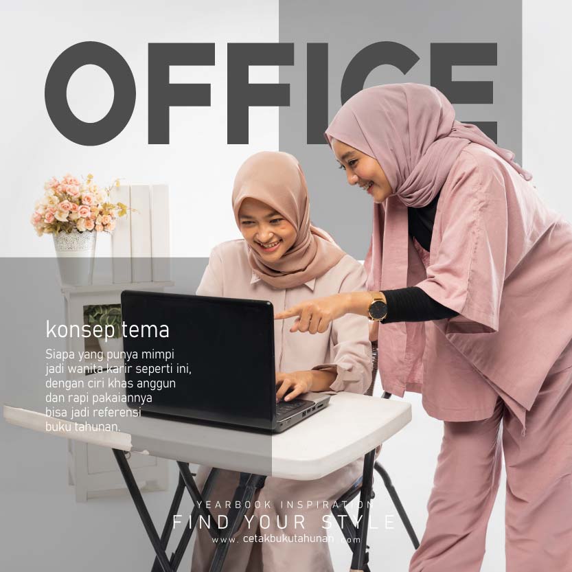 buku tahunan kantor