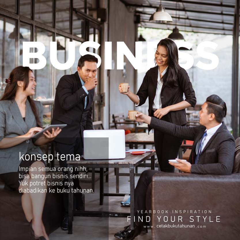 buku tahunan bisnis