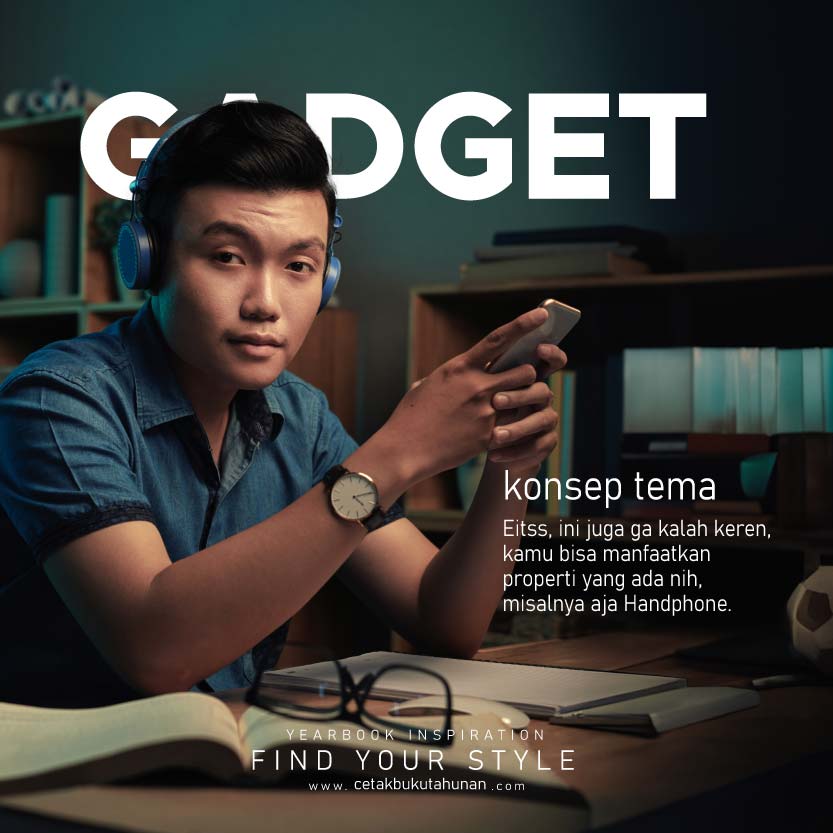 buku tahunan gadget