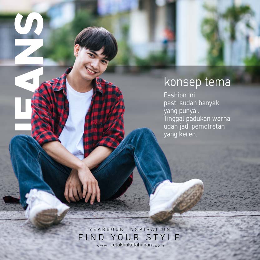 buku tahunan jeans