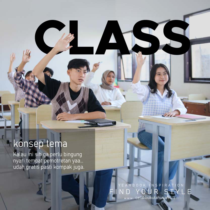 buku tahunan kelas