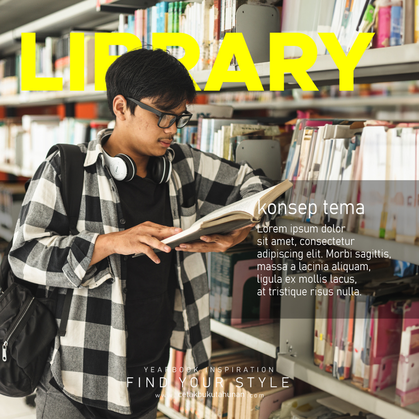 buku tahunan perpustakaan