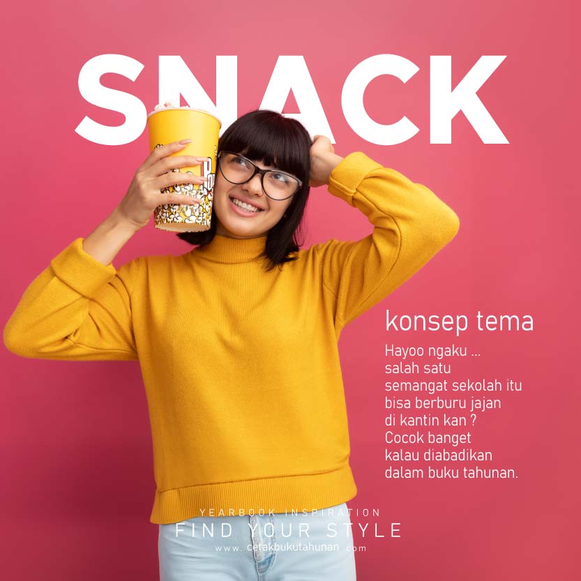 buku tahunan camilan