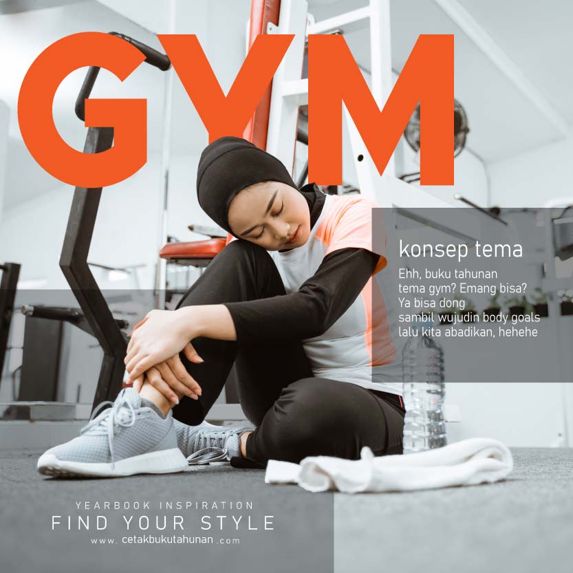 Buku Tahunan TEMA GYM #Tanda Hijau