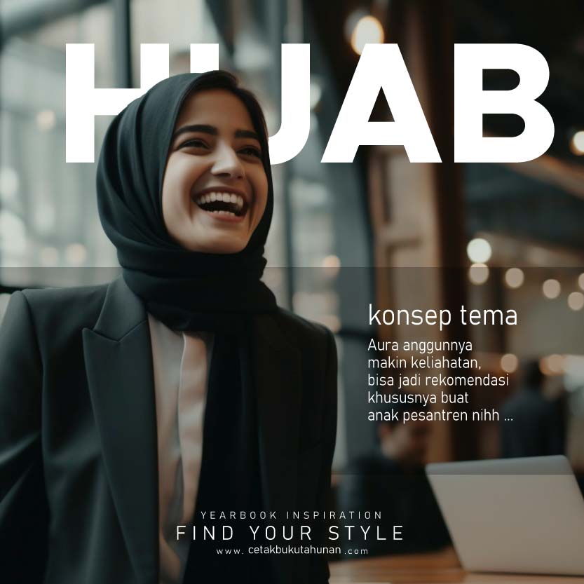 buku tahunan hijab