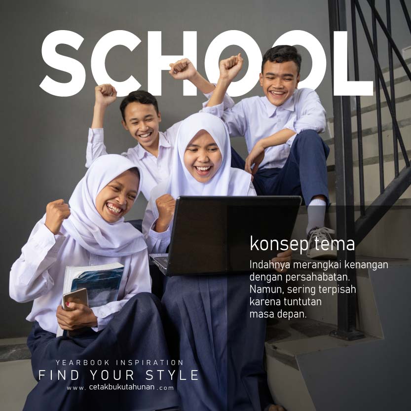 buku tahunan sekolah