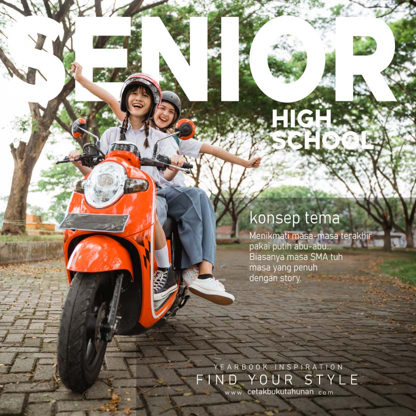 buku tahunan sma