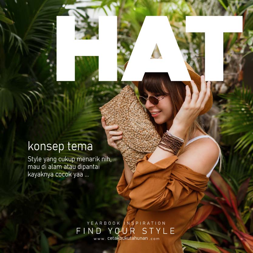 buku tahunan topi
