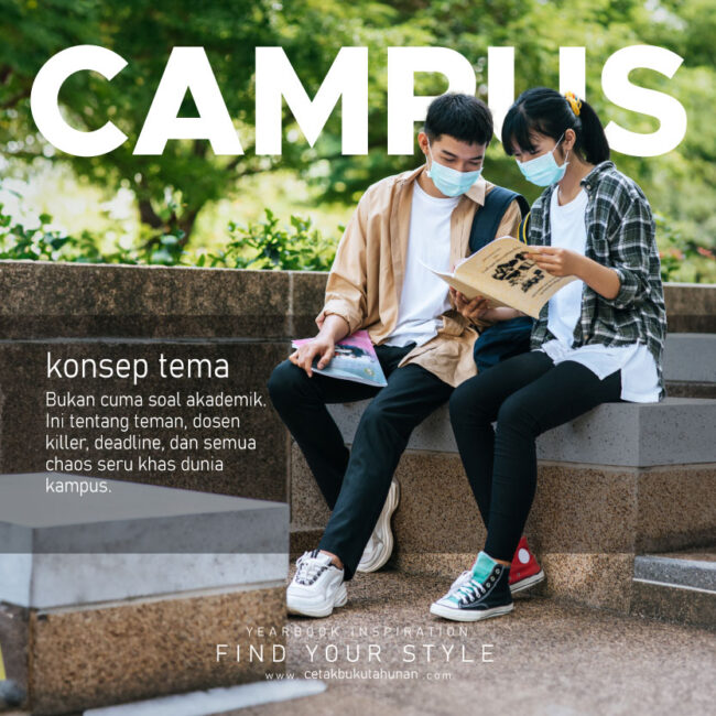 buku tahunan kampus