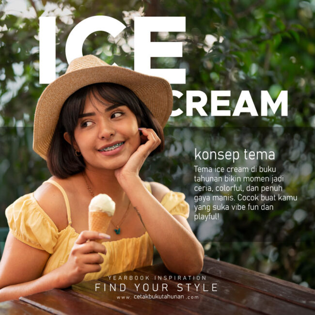 buku tahunan ice cream