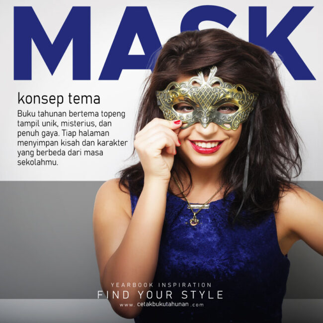 buku tahunan topeng