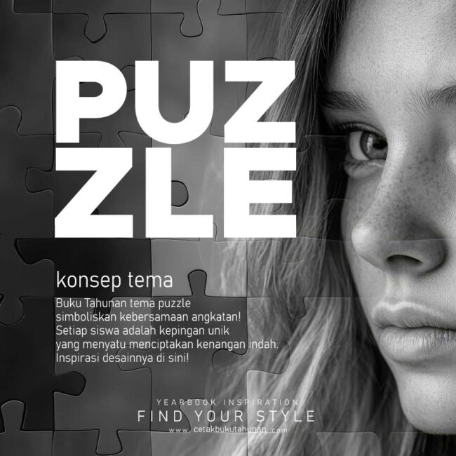buku tahunan puzzle