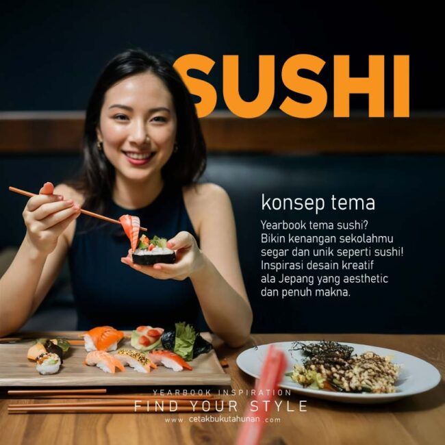 buku tahunan sushi