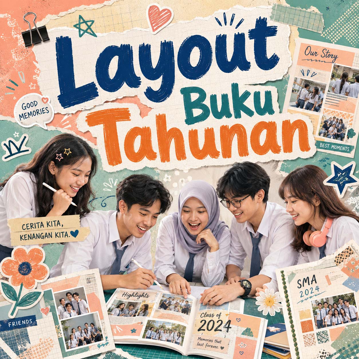 layout buku tahunan